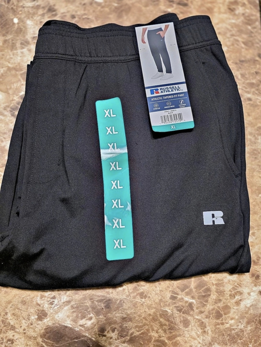 Russell Athletic Tapered Fit Pant Black XL